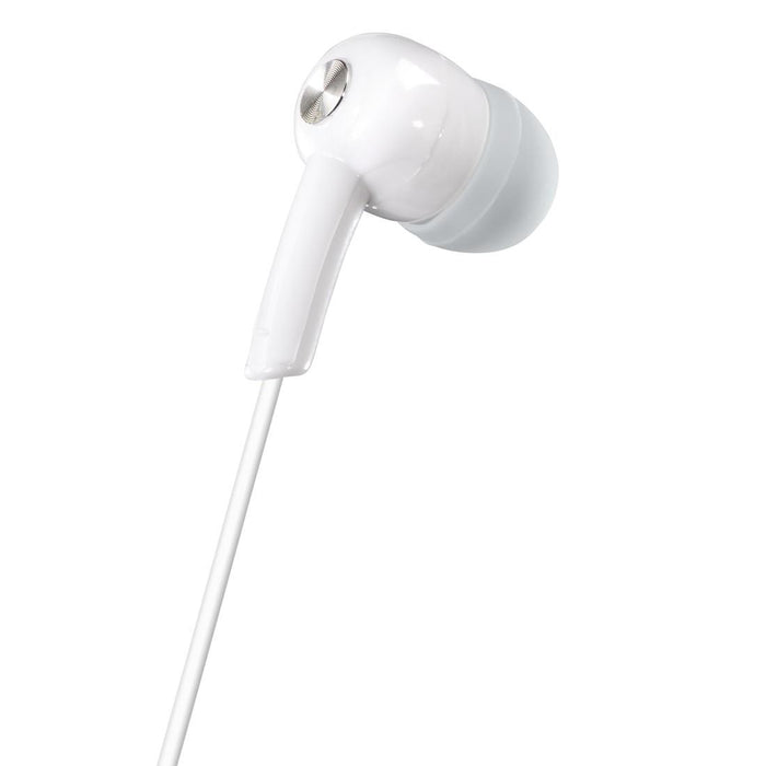 Headphone plugs HAMA "Gloss", In Ear, White, 184132
