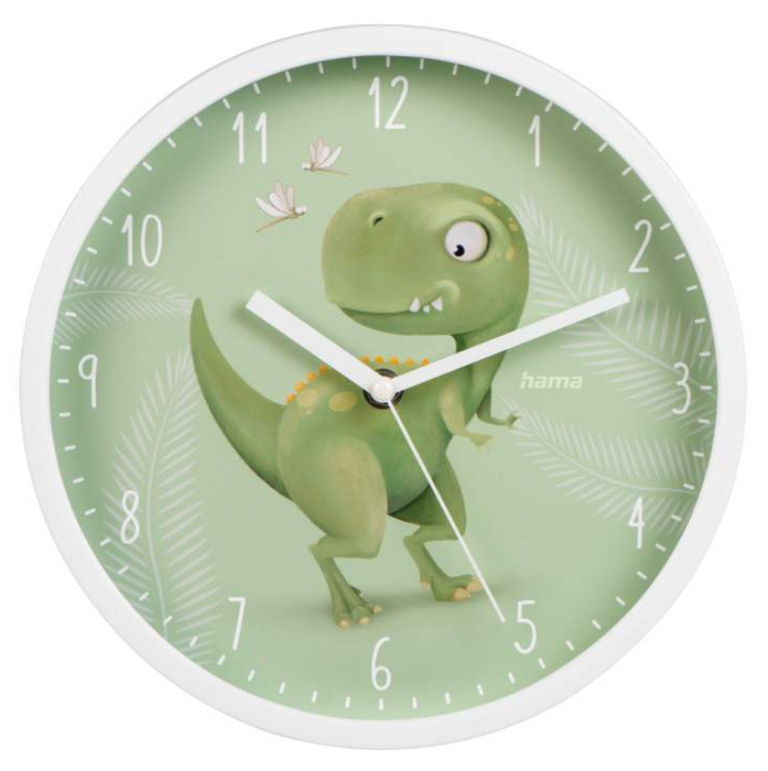 Children's wall clock Hama "Happy Dino" HAMA-186427