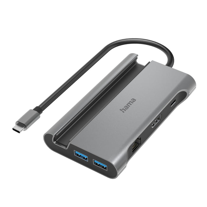HAMA "Connect2Mobile V2" USB-C 7 in 1 laptop docking station
