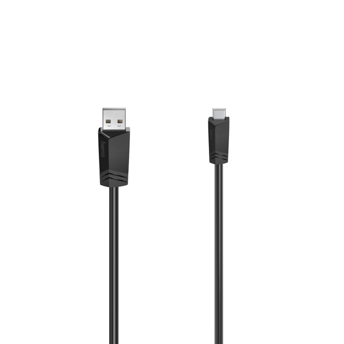 Cable HAMA USB-A male - USB-B mini male, 1.5 m