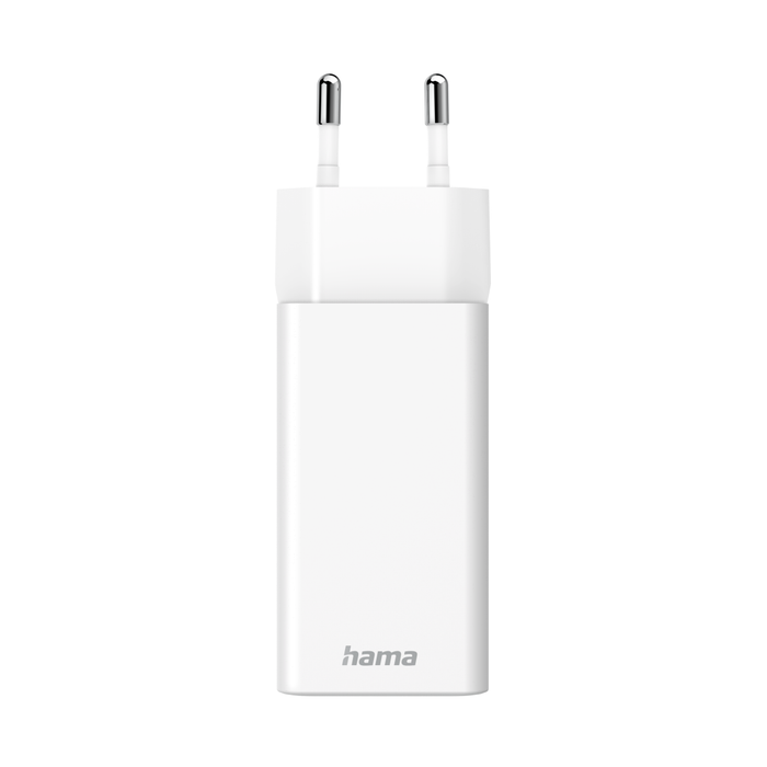 Зарядно устройство Hama 201643 100-240V PD/QC/GaN 65W 1xUSB-C 1xUSB-A