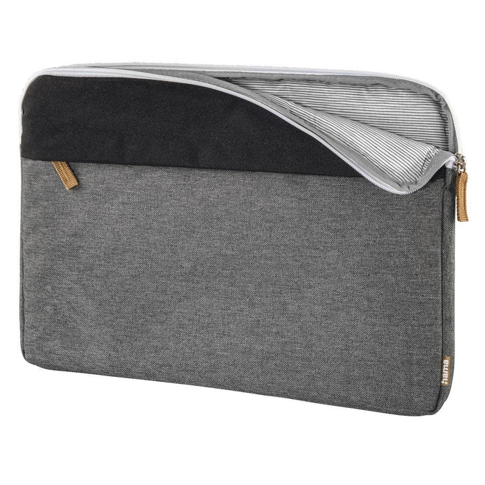HAMA Florence laptop case, 13.3" (34 cm), Black/Grey