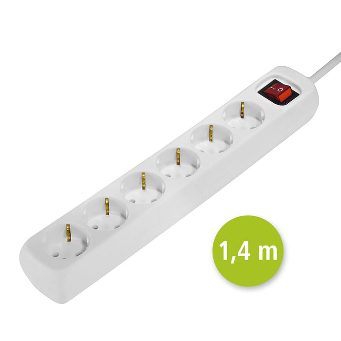HAMA power strip, 6 sockets, 30384