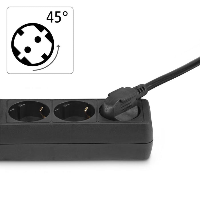 HAMA 3-socket power strip, 30391