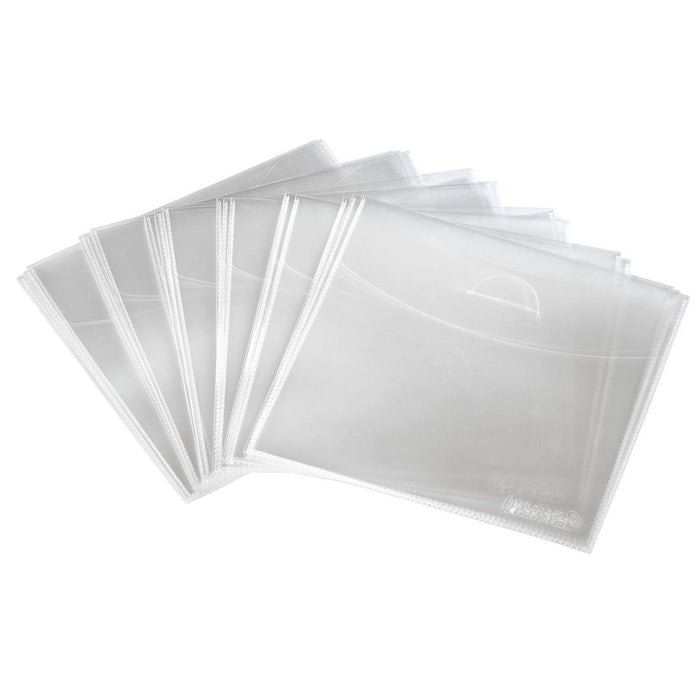 HAMA Protective envelopes for CD/DVD, 50 pcs., transparent