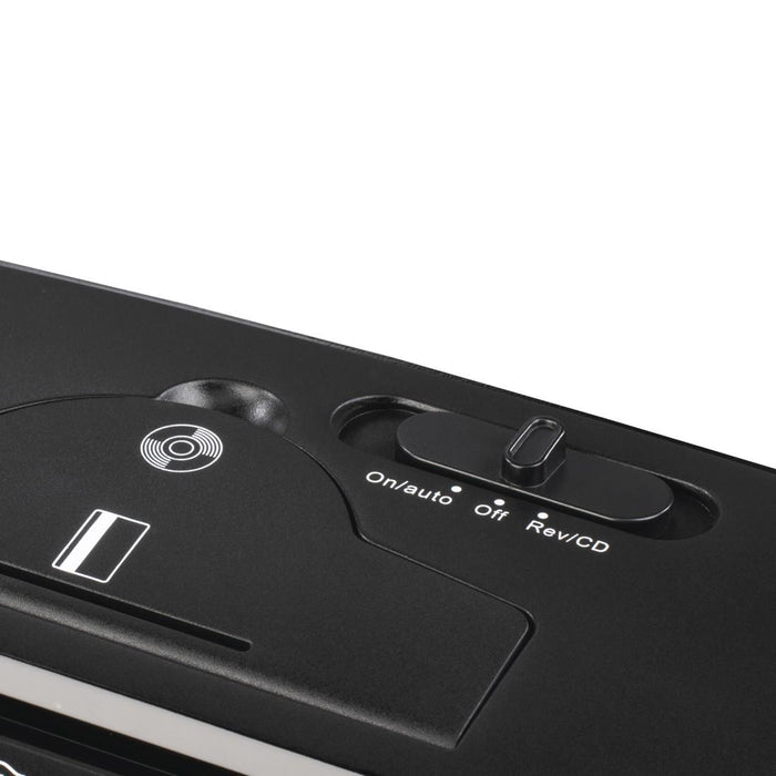 Shredder Hama Basic S8CD, A4, 8 sheets, CD/DVD, Black