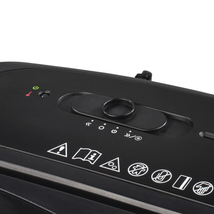 Shredder Hama Home X12CD, A4, 12 sheets, CD/DVD, Black