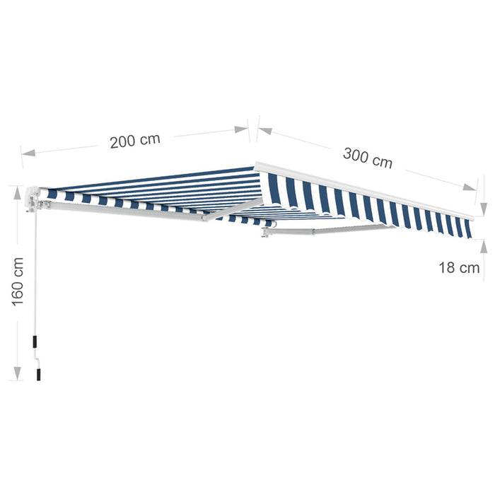 AWNING 300X200CM HD HD-8117