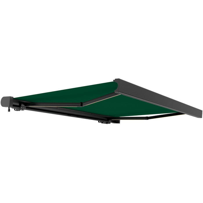CASSETTE AWNING 400X300CM WITH ELECTRIC DRIVE AND LED LIGHTING HD HD-9309