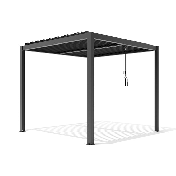 GARDEN PERGOLA 300X300CM WITH ADJUSTABLE Slats HD HD-9334