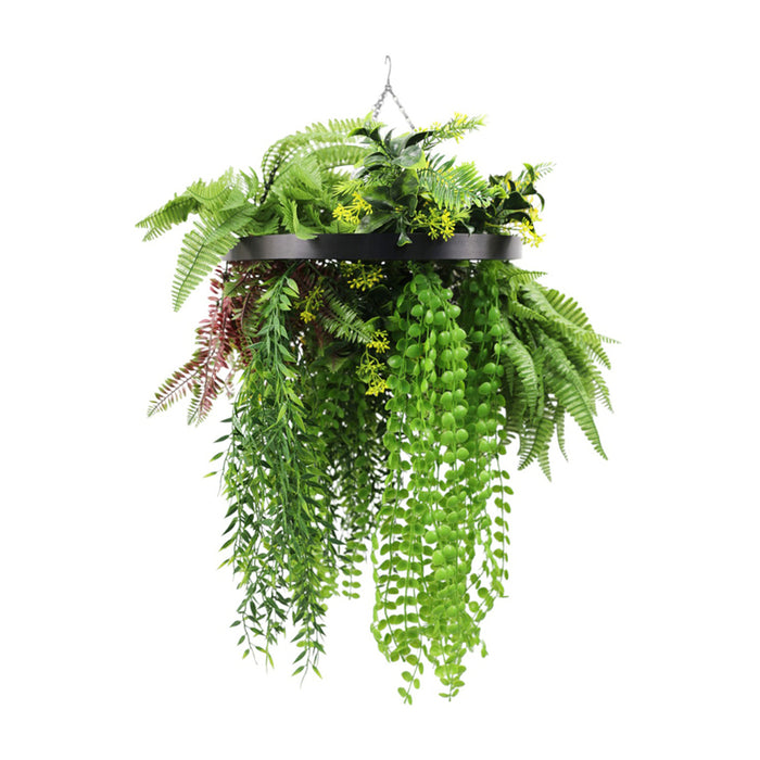 DECORATIVE LANDSCAPING HANGING RING F40CM FERN HD HD-10456