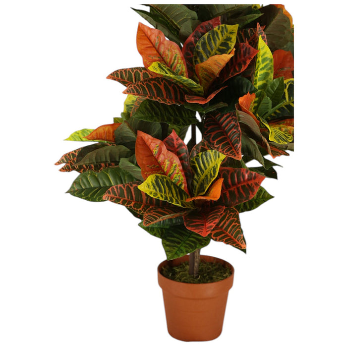 ARTIFICIAL CROTON PLANT 95CM HD HD-10977