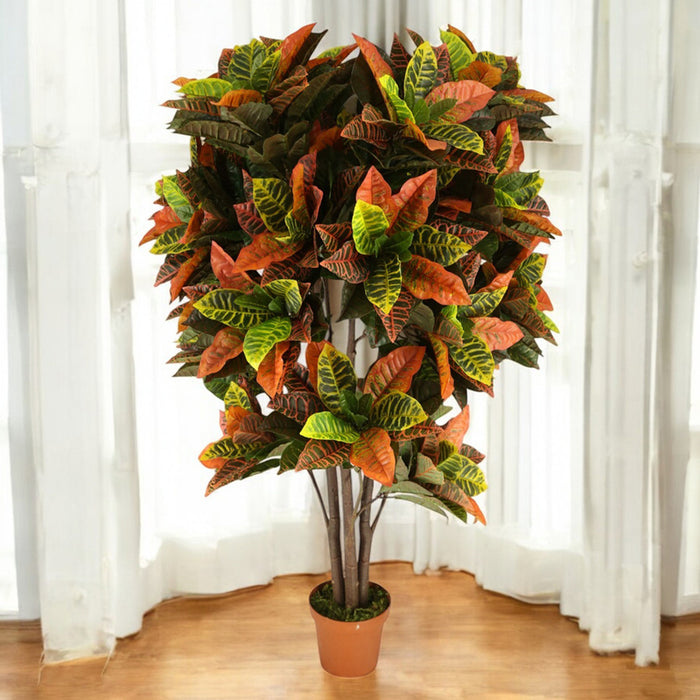 ARTIFICIAL CROTON PLANT 150CM HD HD-10978