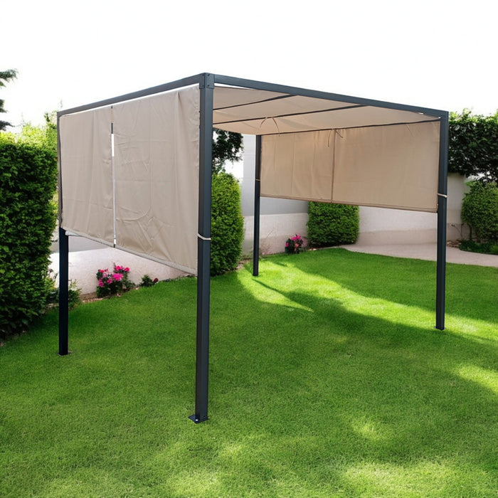 GARDEN TENT 290X290CM WITH REMOVABLE CANOPY HD HD-537