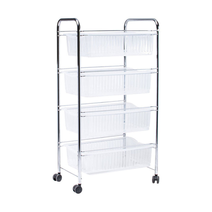 WHEEL RACK 4 LEVELS METAL 88X45X34CM HORECANO