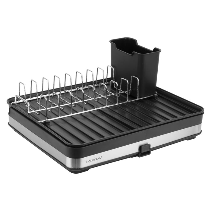 DRYER FOR DISHES ADJUSTABLE BLACK HORECANO