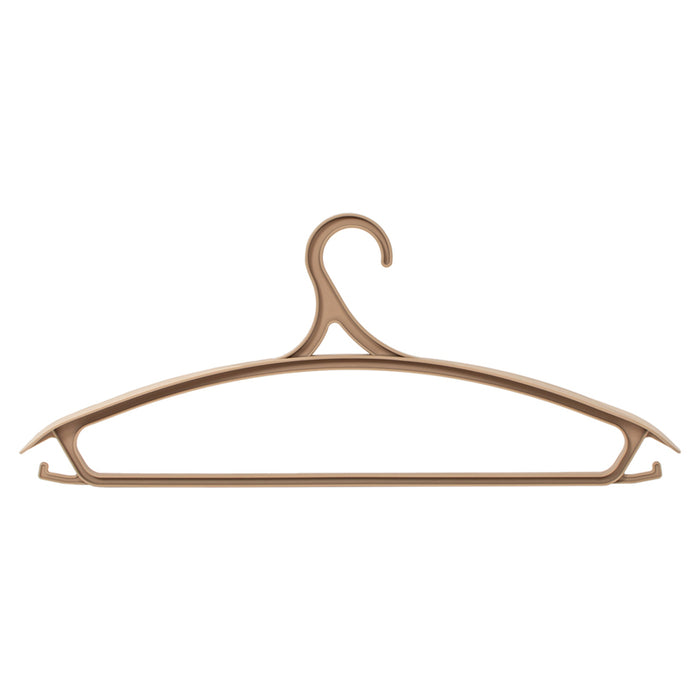 CLOTHES HANGER 3PCS WIDE SHOULDER PVC HORECANO