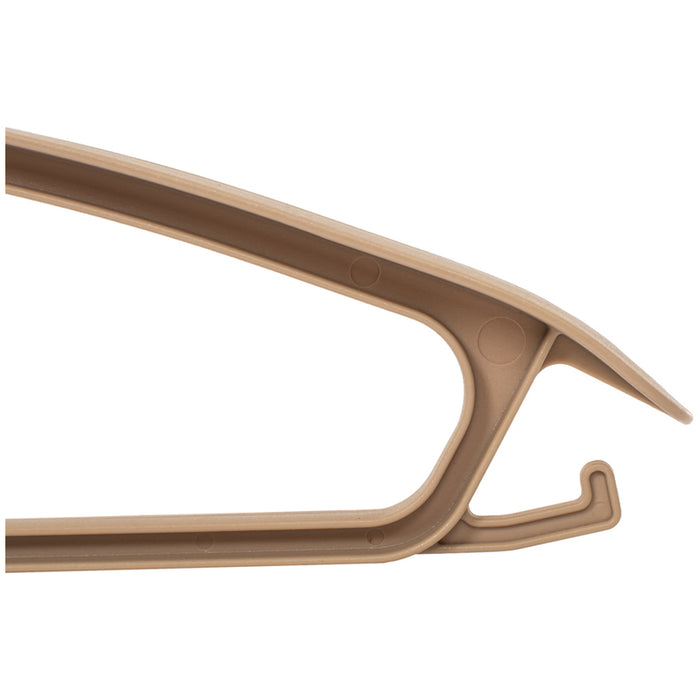 CLOTHES HANGER 3PCS WIDE SHOULDER PVC HORECANO