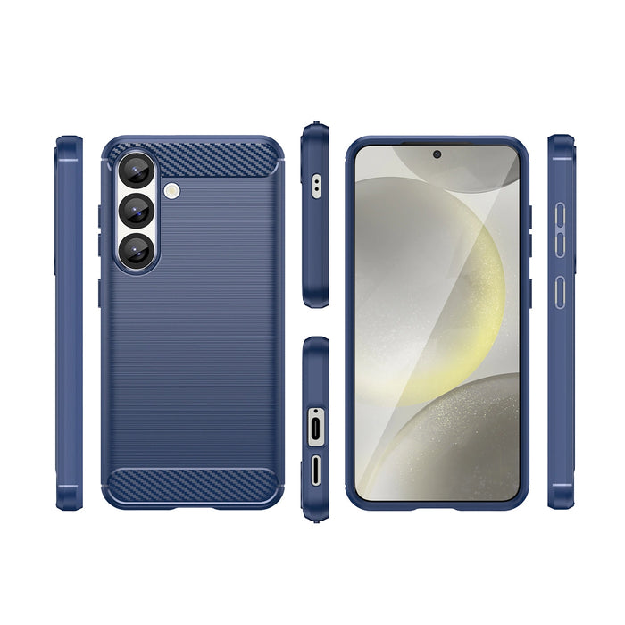 Carbon Case for Samsung Galaxy S25 Edge - Blue