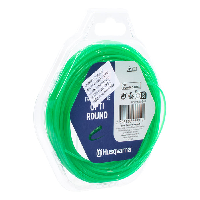 CORD FOR MOWING 2.0 MM X 15 M HUSQVARNA OPTI ROUND