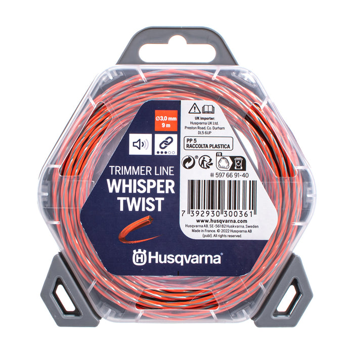 MOWING CORD 3.0 MM X 9 M HUSQVARNA WHISPER TWIST