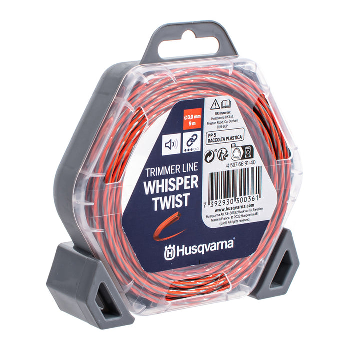 MOWING CORD 3.0 MM X 9 M HUSQVARNA WHISPER TWIST
