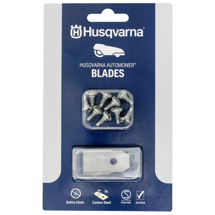 SPARE BLADES 9 PCS FOR ROBOT AUTOMOWER HUSQVARNA