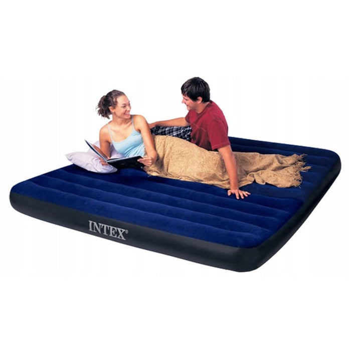 INFLATABLE MATTRESS 183X203X25CM INTEX 64755