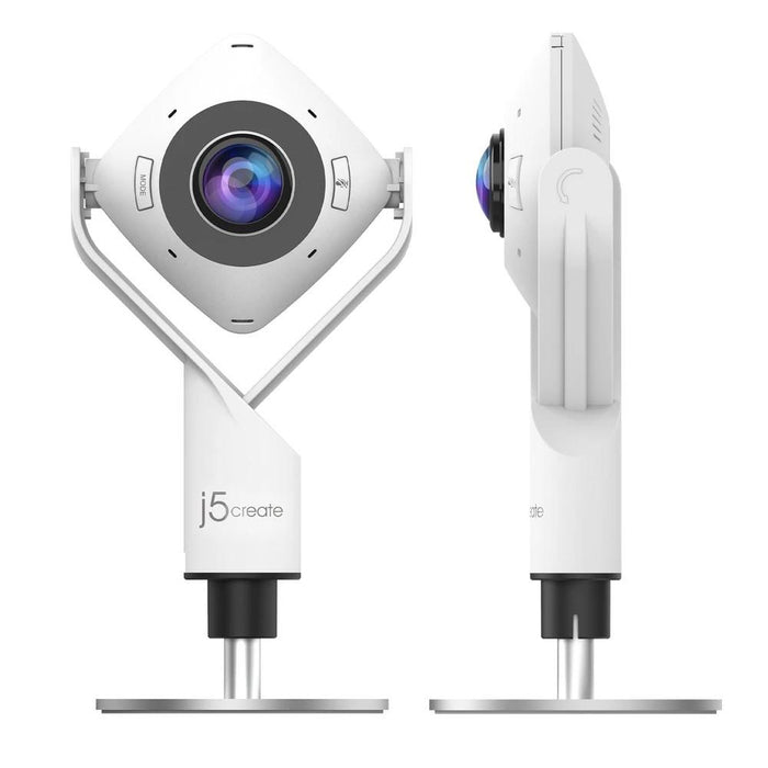 Webcam j5create JVCU360 All Around UltraHD, 1080p, microphone, USB, 360°