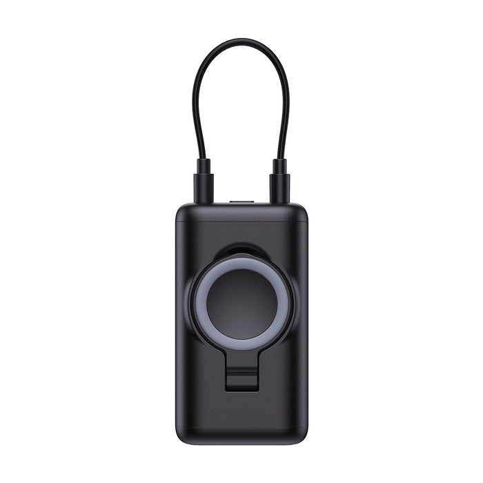 Joyroom JR-W13 5000mAh Wireless Power Bank for Apple Watch + USB-C and Lightning – Black