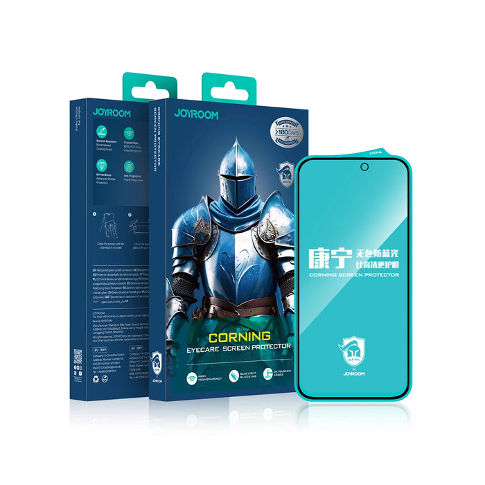 Joyroom JR-MKN0313 Corning Eyecare Tempered Glass for iPhone 15 Plus/16 Plus