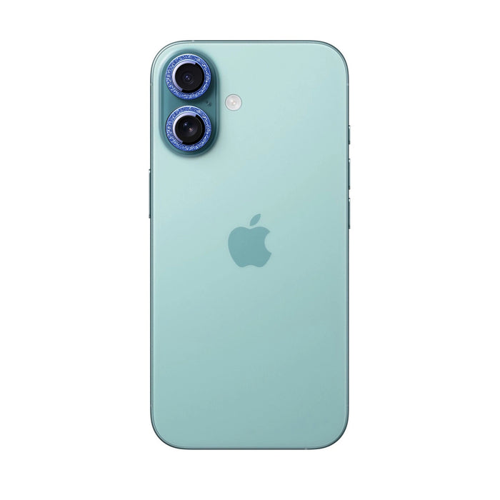 Joyroom JR-MSF0300 protective glass for iPhone 16/16 Plus lenses - blue