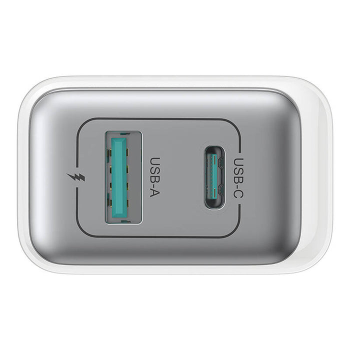 Joyroom TCF15 Dual-Port (A+C) 30W Power Charger (white)