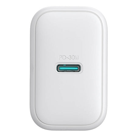 Joyroom power charger JR-TCF24 with C-C cable 30W 1m (white)