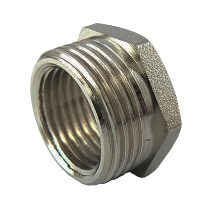 REDUCER STRAIGHT 1" M X 1/2 F JOZI