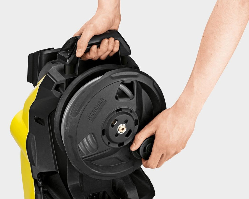Kärcher 1.324-330.0 pressure washer Upright Electric 420 l/h Black, Yellow