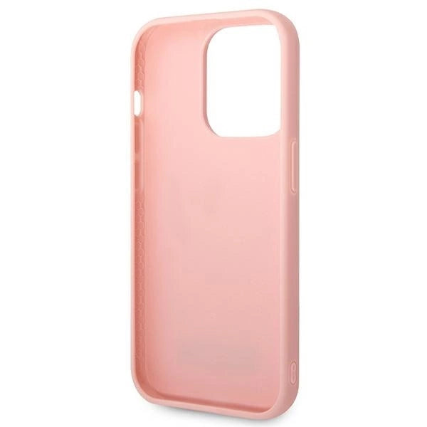Karl Lagerfeld KLHCP14LRUPKLPP iPhone 14 Pro 6,1" hardcase różowy/pink 3D Monogram