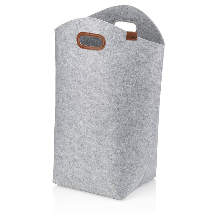 FAY LIGHT GRAY KELA LAUNDRY BASKET