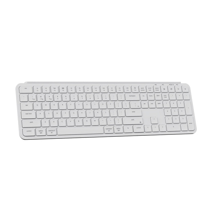 Keychron B6 Pro Ultra-Slim Wireless Keyboard - Ivory White