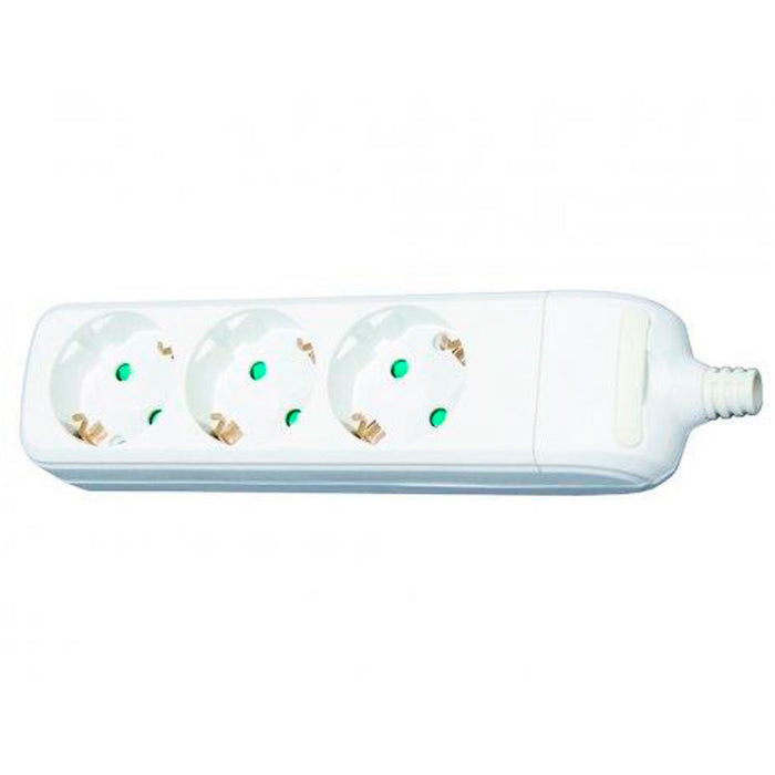 KONEKTO 3 SOCKETS DET.PROTECTOR WITHOUT CABLE WITHOUT CABLE