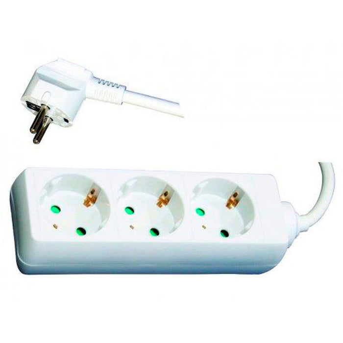 THREE SOCKET POWER SUPPLY WITH KONEKTO CABLE 3 SOCKETS 1.5M CHILD PROTECTION