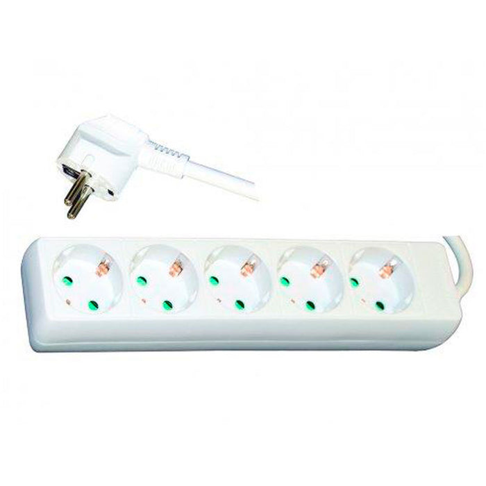 FIVE SOCKET POWER SUPPLY WITH KONEKTO CABLE 5 SOCKETS 1.5M CHILD PROTECTION