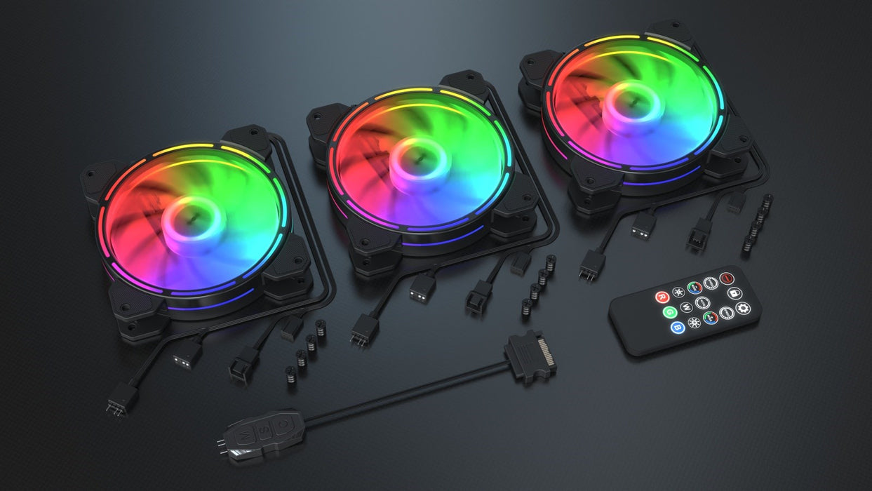 KRUX LUNAR 120 ARGB 3X120KIT