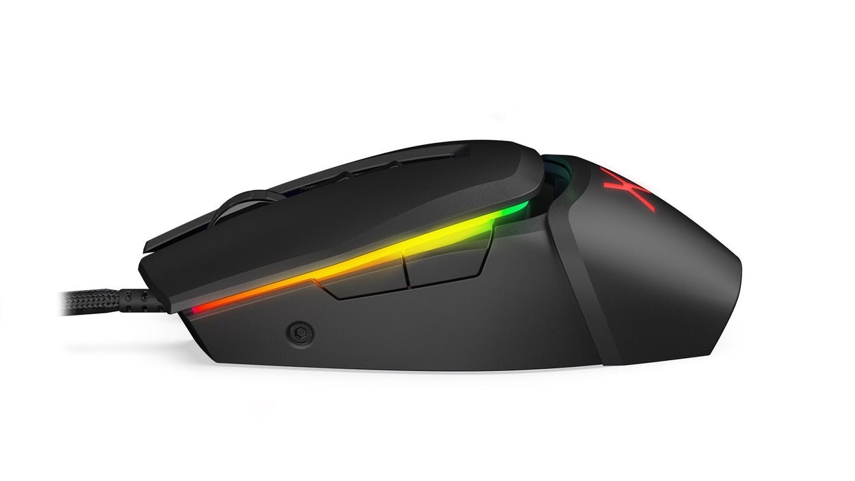 Krux Bot RGB Wired modular gaming mouse