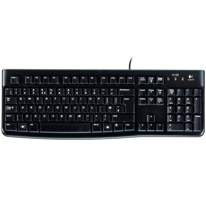 Keyboard Logitech Keyboard K120 for Business Black QWERTY