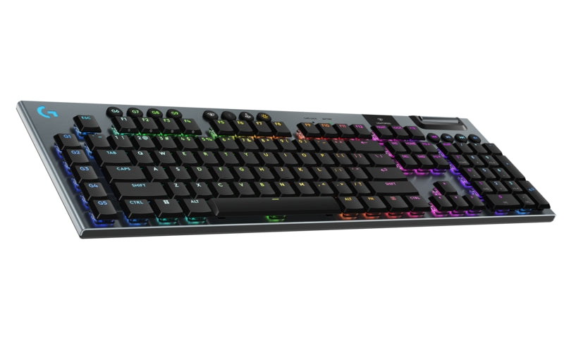 Logitech G915 X LIGHTSPEED Low-Profile Wireless Gaming Keyboard - Black US International Clicky
