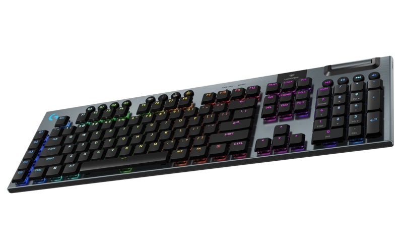 Logitech G915 X LIGHTSPEED Low-Profile Wireless Gaming Keyboard - Black US International Clicky