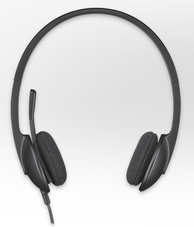Logitech H340 USB Computer Headset, Black