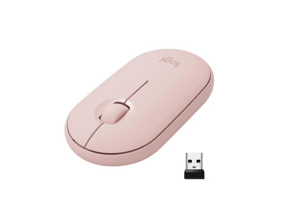 Mouse Logitech Wireless M350 Pebble Rose