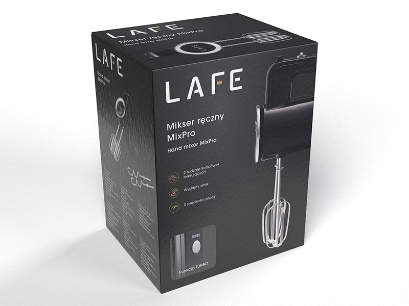 LAFE Hand Mixer MixPro 300 W Black